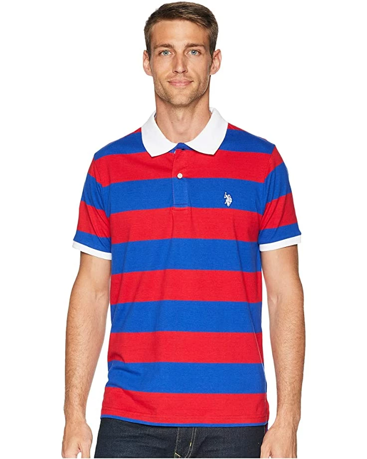 U.S. POLO ASSN. Shirts & Tops Jersey Stripe Polo Shirt 7 U.S. POLO ASSN. Shirts & Tops Jersey Stripe Polo Shirt - Image 5