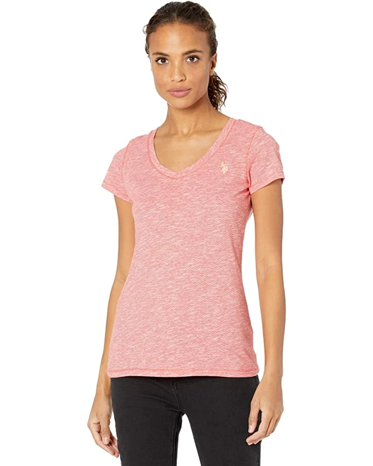 U.S. POLO ASSN. Shirts & Tops Spacedye Tee 3 U.S. POLO ASSN. Shirts & Tops Spacedye Tee