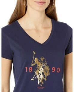 U.S. POLO ASSN. Shirts & Tops Foil Pony V-Neck Tee -Valentino Garavani Sales Shop 817SPqXTcuL. AC SR736920