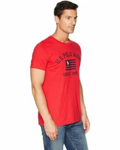 U.S. POLO ASSN. Shirts & Tops USPA Flag 1890 Crew Tee 9 U.S. POLO ASSN. Shirts & Tops USPA Flag 1890 Crew Tee -Valentino Garavani Sales Shop 817XCQ936BL. AC SR736920