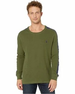 U.S. POLO ASSN. Shirts & Tops Arm Color Block Thermal Crew 14 U.S. POLO ASSN. Shirts & Tops Arm Color Block Thermal Crew -Valentino Garavani Sales Shop 817ZrVhw4ZL. AC SR736920