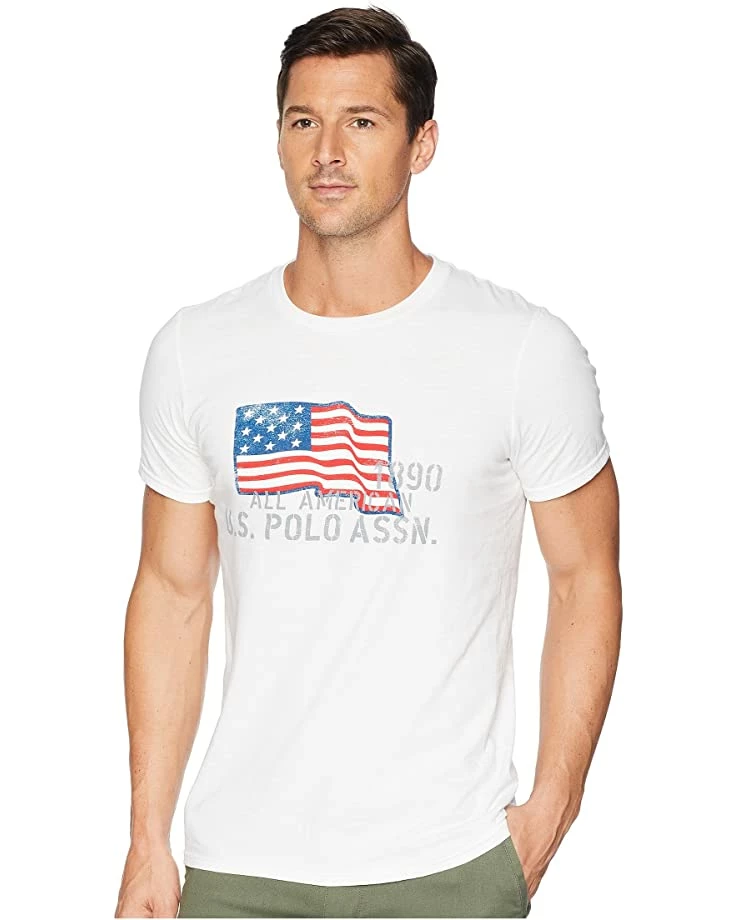 U.S. POLO ASSN. Shirts & Tops USPA Flag Chest Crew Tee 3 U.S. POLO ASSN. Shirts & Tops USPA Flag Chest Crew Tee