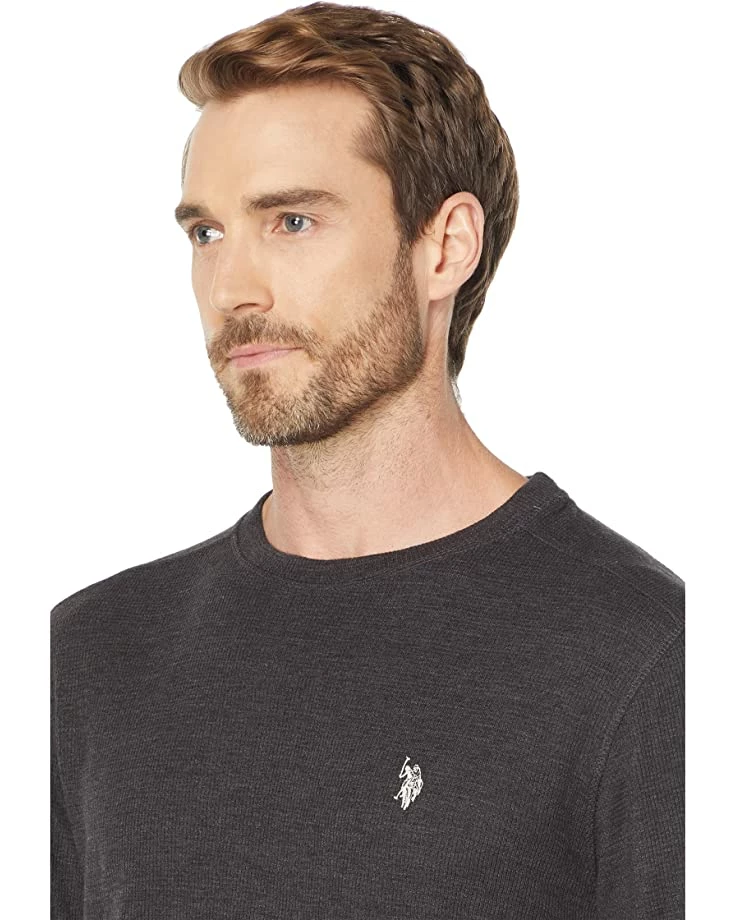 U.S. POLO ASSN. Shirts & Tops Long Sleeve Solid Thermal Crew Neck 5 U.S. POLO ASSN. Shirts & Tops Long Sleeve Solid Thermal Crew Neck - Image 3