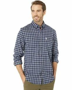 U.S. POLO ASSN. Shirts & Tops Long Sleeve Peach Twill Button-Down Woven Shirt