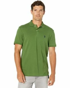 U.S. POLO ASSN. Shirts & Tops Solid Interlock Polo 107 U.S. POLO ASSN. Shirts & Tops Solid Interlock Polo -Valentino Garavani Sales Shop 818jUKK5ssS. AC SR736920