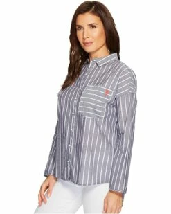 U.S. POLO ASSN. Shirts & Tops Embroidered Stripe Blouse -Valentino Garavani Sales Shop 818qqxpEBHL. AC SR736920