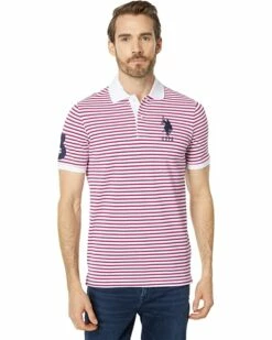 U.S. POLO ASSN. Shirts & Tops USPA Yarn-Dye Stripe Pique Polo
