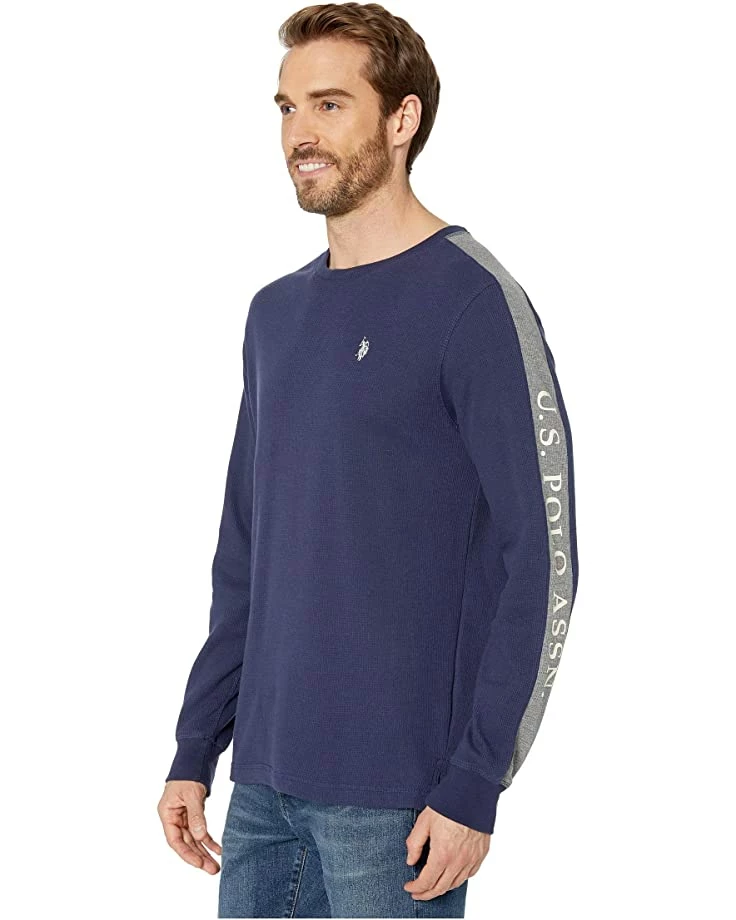 U.S. POLO ASSN. Shirts & Tops Arm Color Block Thermal Crew 4 U.S. POLO ASSN. Shirts & Tops Arm Color Block Thermal Crew - Image 2
