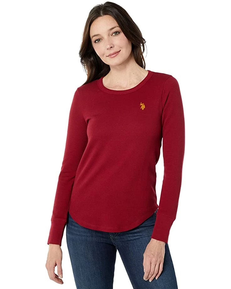 U.S. POLO ASSN. Shirts & Tops Long Sleeve Thermal Crew Neck Top 3 U.S. POLO ASSN. Shirts & Tops Long Sleeve Thermal Crew Neck Top