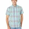 U.S. POLO ASSN. Shirts & Tops Short Sleeve Stretch Plaid Woven Shirt -Valentino Garavani Sales Shop 81AQDGbWEmS. AC SR736920