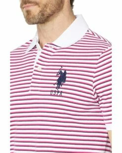 U.S. POLO ASSN. Shirts & Tops USPA Yarn-Dye Stripe Pique Polo 9 U.S. POLO ASSN. Shirts & Tops USPA Yarn-Dye Stripe Pique Polo -Valentino Garavani Sales Shop 81AajsslpGL. AC SR736920