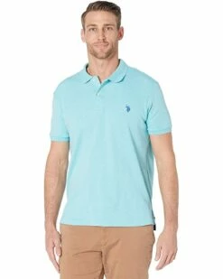 U.S. POLO ASSN. Shirts & Tops Slim Fit Interlock Solid Polo Shirt 16 U.S. POLO ASSN. Shirts & Tops Slim Fit Interlock Solid Polo Shirt -Valentino Garavani Sales Shop 81AkfRst aL. AC SR736920