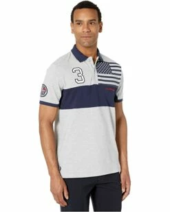 U.S. POLO ASSN. Shirts & Tops Color Block Americana Pique Polo