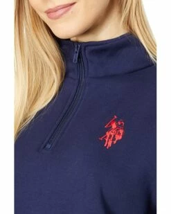 U.S. POLO ASSN. Hoodies & Sweatshirts Long Sleeve 1/4 Zip Popover 9 U.S. POLO ASSN. Hoodies & Sweatshirts Long Sleeve 1/4 Zip Popover -Valentino Garavani Sales Shop 81BaynBsLaL. AC SR736920