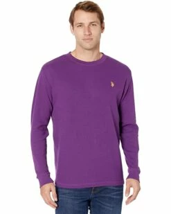 U.S. POLO ASSN. Shirts & Tops Long Sleeve Crew Neck Solid Thermal Shirt -Valentino Garavani Sales Shop 81Bbe337UYL. AC SR736920
