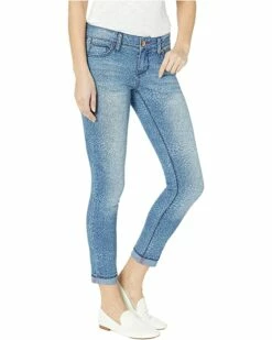 U.S. POLO ASSN. Jeans Zoe Skinny Ankle Pants in Blue Print -Valentino Garavani Sales Shop 81BlUhWuwEL. AC SR736920