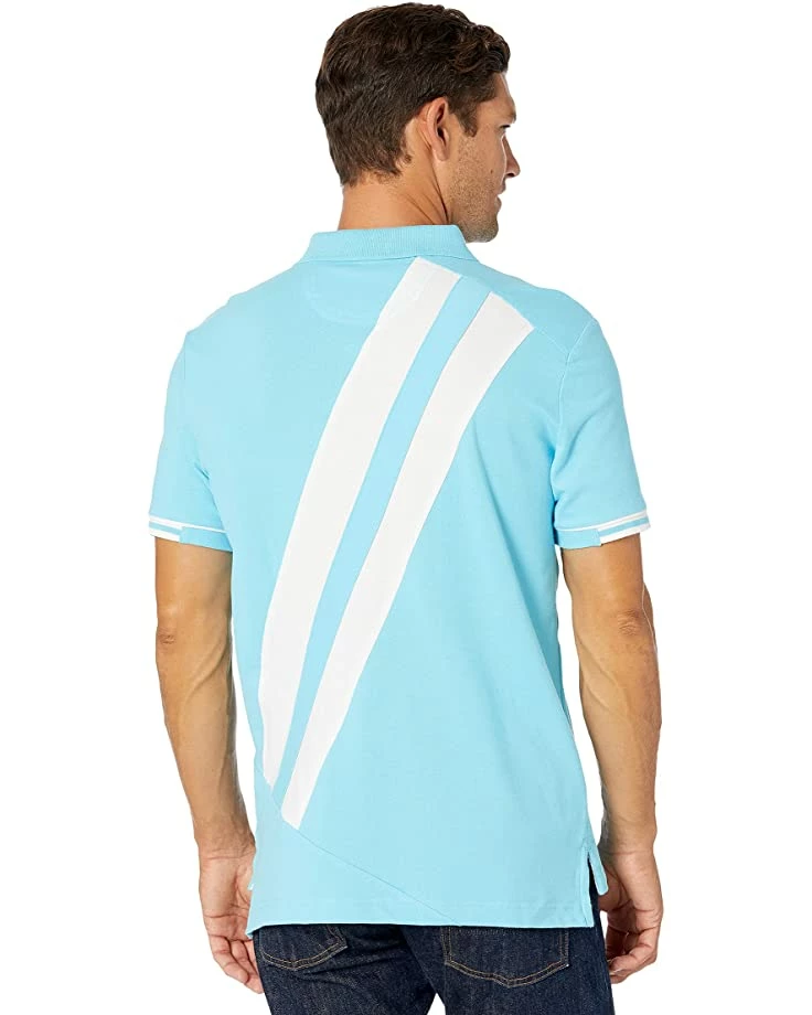 U.S. POLO ASSN. Shirts & Tops Short Sleeve Slim Fit Stretch Diagonal Polo 4 U.S. POLO ASSN. Shirts & Tops Short Sleeve Slim Fit Stretch Diagonal Polo - Image 2