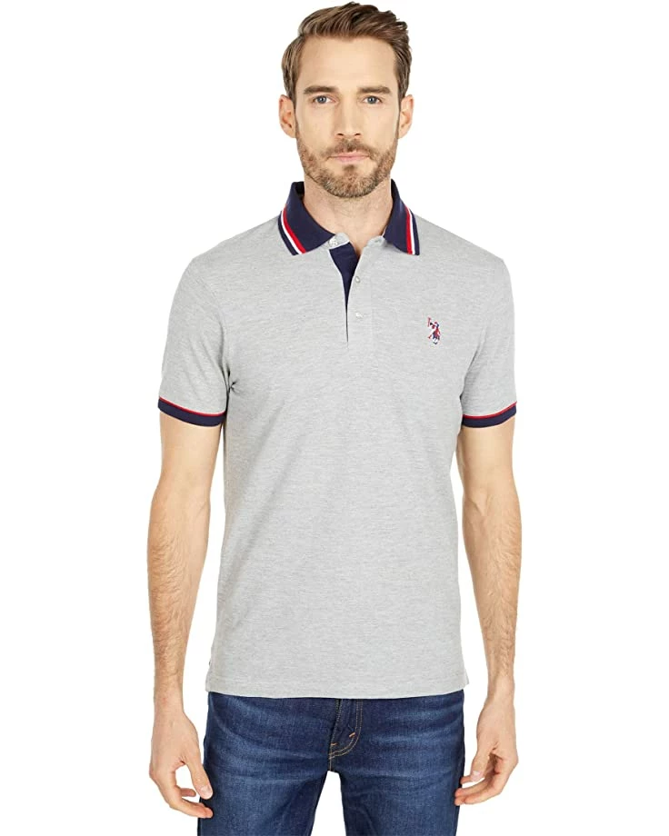 U.S. POLO ASSN. Shirts & Tops Slim Fit Contrast Pique Polo 11 U.S. POLO ASSN. Shirts & Tops Slim Fit Contrast Pique Polo - Image 9
