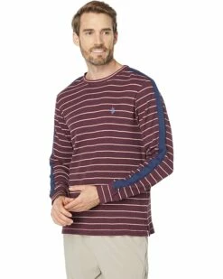 U.S. POLO ASSN. Shirts & Tops Long Sleeve Stripe Thermal Crew Neck Shirt -Valentino Garavani Sales Shop 81CInSjX0L. AC SR736920