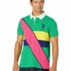 U.S. POLO ASSN. Shirts & Tops Diagonal Color-Block Polo 1 U.S. POLO ASSN. Shirts & Tops Diagonal Color-Block Polo -Valentino Garavani Sales Shop 81CvuXQvJRL. AC SR736920