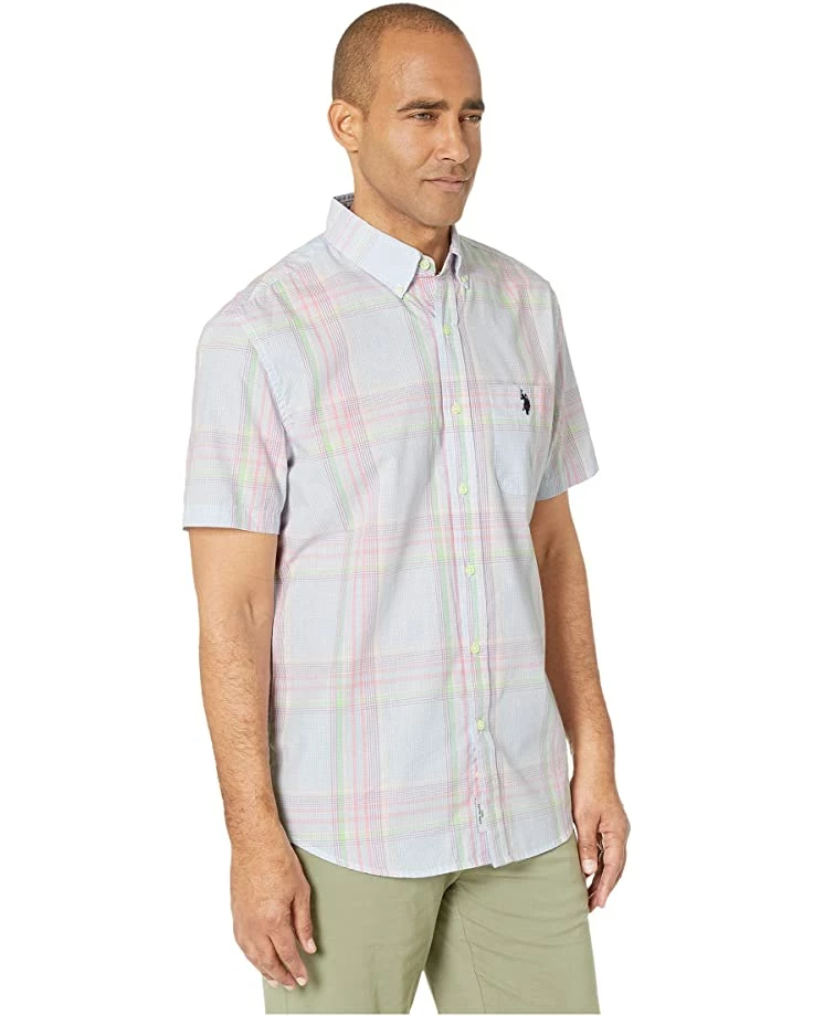 U.S. POLO ASSN. Shirts & Tops Short Sleeve Multicolor Plaid Woven 6 U.S. POLO ASSN. Shirts & Tops Short Sleeve Multicolor Plaid Woven - Image 4