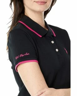 U.S. POLO ASSN. Shirts & Tops Classic Stretch Pique Polo Shirt -Valentino Garavani Sales Shop 81DlEcYi1rL. AC SR736920