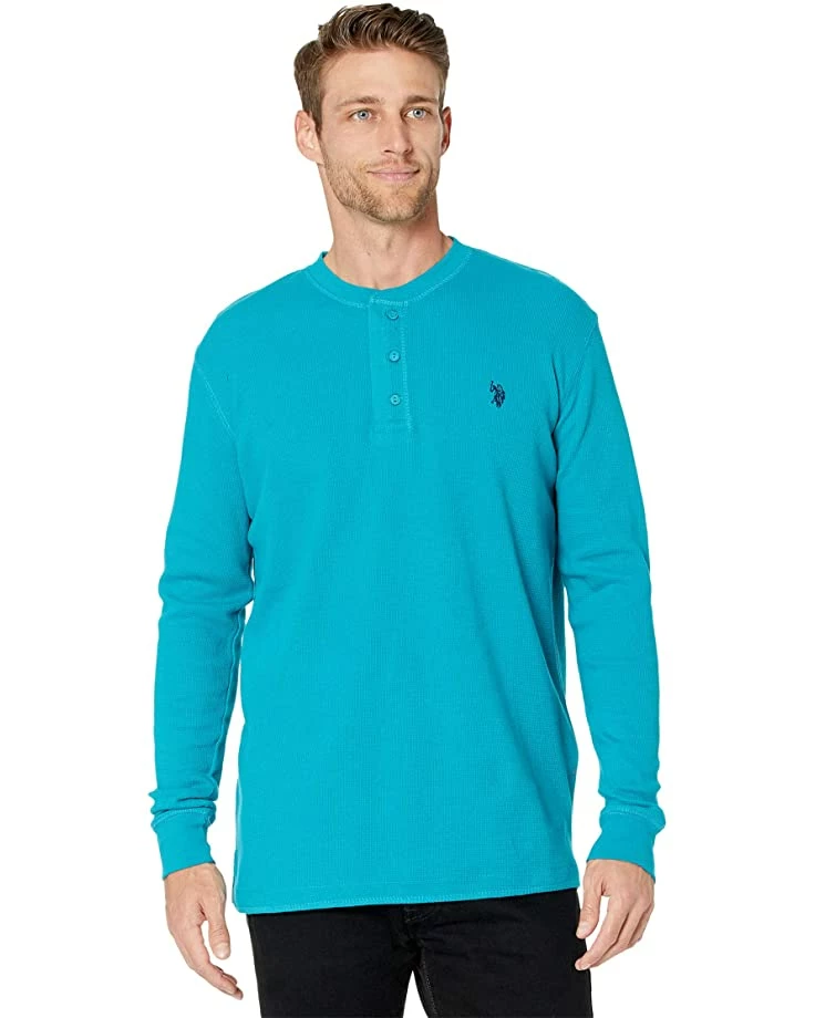 U.S. POLO ASSN. Shirts & Tops Long Sleeve Solid Thermal Henley 16 U.S. POLO ASSN. Shirts & Tops Long Sleeve Solid Thermal Henley - Image 14