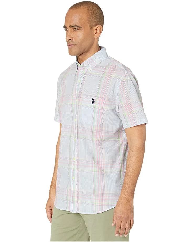 U.S. POLO ASSN. Shirts & Tops Short Sleeve Multicolor Plaid Woven 4 U.S. POLO ASSN. Shirts & Tops Short Sleeve Multicolor Plaid Woven - Image 2