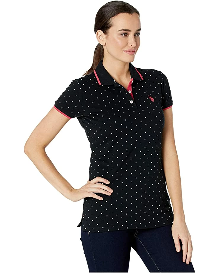 U.S. POLO ASSN. Shirts & Tops Dot Print Polo Shirt 6 U.S. POLO ASSN. Shirts & Tops Dot Print Polo Shirt - Image 4