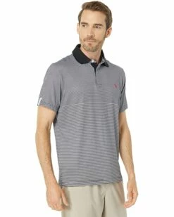 U.S. POLO ASSN. Shirts & Tops Short Sleeve Printed Performance Jersey Knit Shirt -Valentino Garavani Sales Shop 81FlAiguAgL. AC SR736920
