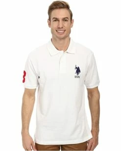 U.S. POLO ASSN. Shirts & Tops Solid Pique Polo 31 U.S. POLO ASSN. Shirts & Tops Solid Pique Polo -Valentino Garavani Sales Shop 81FuuKbX6aL. AC SR736920