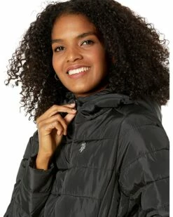 U.S. POLO ASSN. Coats & Outerwear Mixed Channel Puffer Cozy Faux Fur 10 U.S. POLO ASSN. Coats & Outerwear Mixed Channel Puffer Cozy Faux Fur -Valentino Garavani Sales Shop 81G3NkkLFHL. AC SR736920