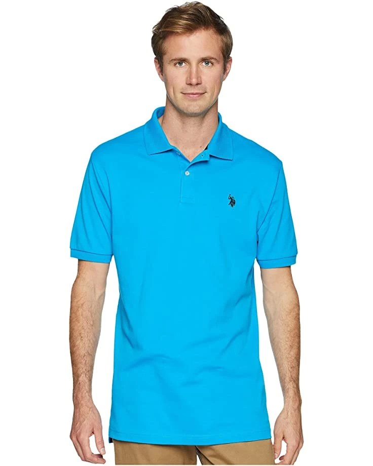 U.S. POLO ASSN. Shirts & Tops Solid Interlock Polo 76 U.S. POLO ASSN. Shirts & Tops Solid Interlock Polo - Image 74