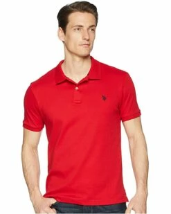 U.S. POLO ASSN. Shirts & Tops Slim Fit Interlock Solid Polo Shirt 19 U.S. POLO ASSN. Shirts & Tops Slim Fit Interlock Solid Polo Shirt -Valentino Garavani Sales Shop 81GCOrkfxWL. AC SR736920