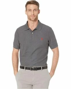 U.S. POLO ASSN. Shirts & Tops Ultimate Pique Polo Shirt -Valentino Garavani Sales Shop 81GLmq SxgL. AC SR736920