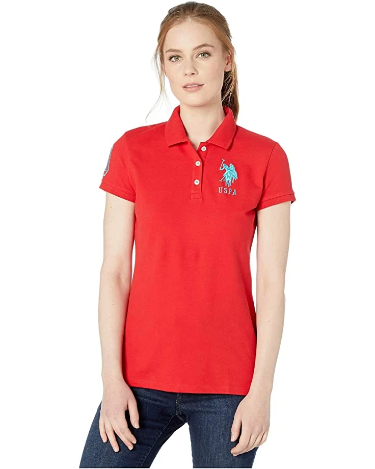 U.S. POLO ASSN. Shirts & Tops Neon Logos Short Sleeve Polo Shirt 9 U.S. POLO ASSN. Shirts & Tops Neon Logos Short Sleeve Polo Shirt - Image 7