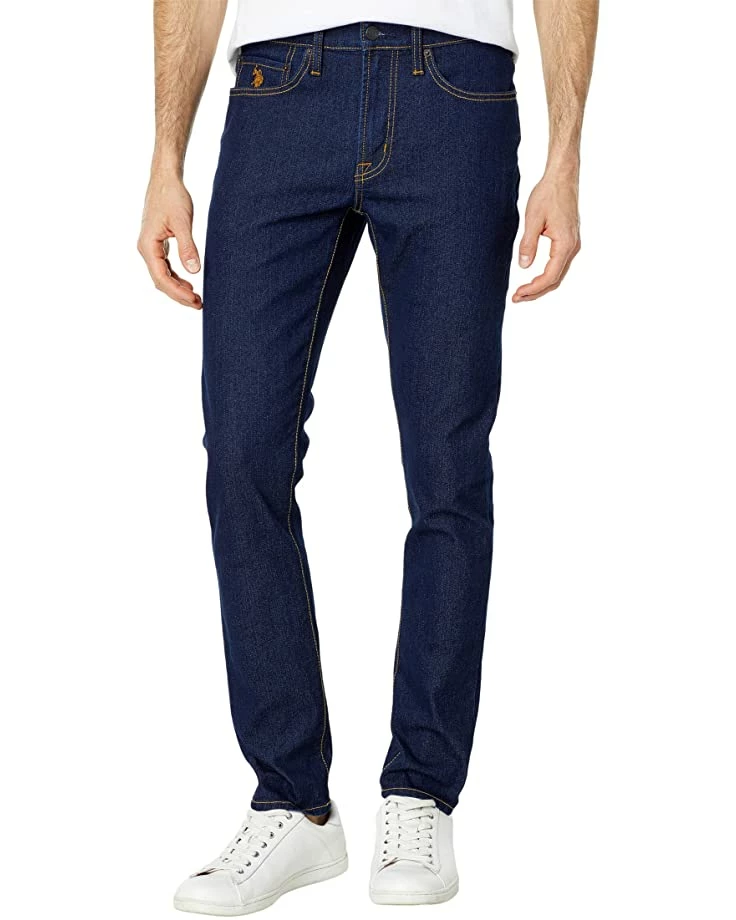 U.S. POLO ASSN. Stretch Skinny Five-Pocket Denim Jeans in Blue 3 U.S. POLO ASSN. Stretch Skinny Five-Pocket Denim Jeans in Blue