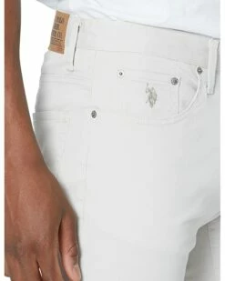U.S. POLO ASSN. Five-Pocket Stretch Twill Shorts -Valentino Garavani Sales Shop 81IfyY3hL. AC SR736920