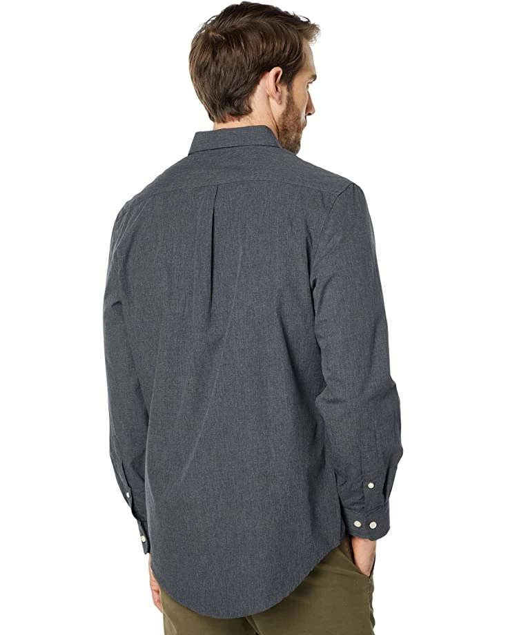 U.S. POLO ASSN. Shirts & Tops Long Sleeve Classic Fit Solid Heathered Woven Shirt 4 U.S. POLO ASSN. Shirts & Tops Long Sleeve Classic Fit Solid Heathered Woven Shirt - Image 2