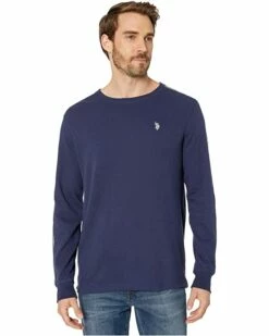 U.S. POLO ASSN. Shirts & Tops Arm Color Block Thermal Crew