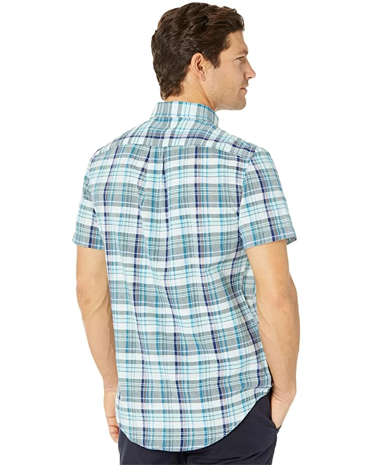 U.S. POLO ASSN. Shirts & Tops Short Sleeve Classic Fit Plaid Poplin Woven Shirt 4 U.S. POLO ASSN. Shirts & Tops Short Sleeve Classic Fit Plaid Poplin Woven Shirt - Image 2