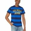 U.S. POLO ASSN. Shirts & Tops Logo Print Stripe Crew 1 U.S. POLO ASSN. Shirts & Tops Logo Print Stripe Crew -Valentino Garavani Sales Shop 81JynyEX5sL. AC SR736920