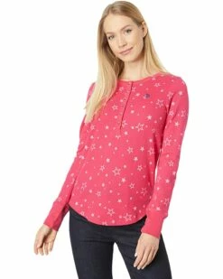 U.S. POLO ASSN. Shirts & Tops Long Sleeve Star Printed Thermal Top