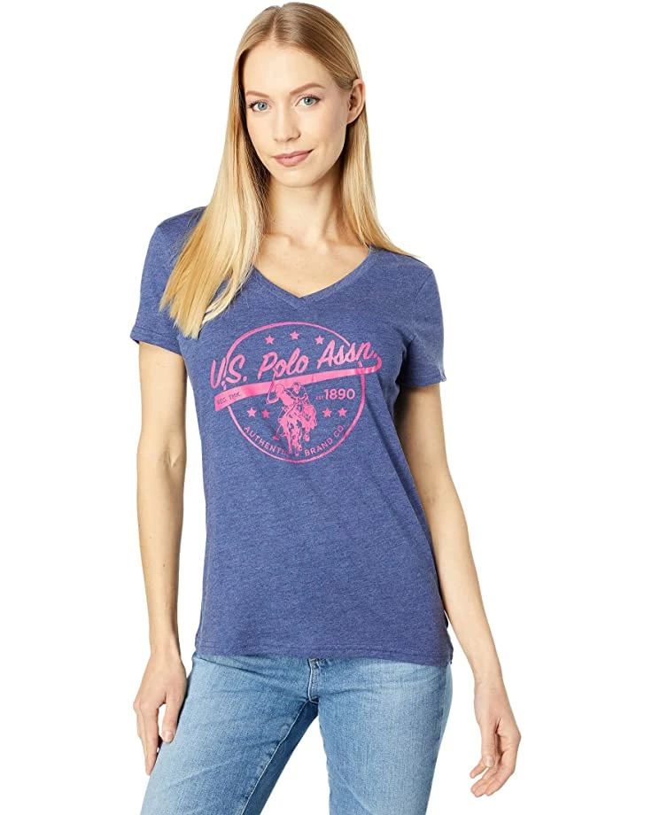 U.S. POLO ASSN. Shirts & Tops Athletic Logo V-Neck 3 U.S. POLO ASSN. Shirts & Tops Athletic Logo V-Neck