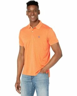 U.S. POLO ASSN. Shirts & Tops Marled Poly Polo-41
