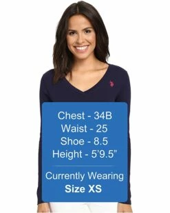 U.S. POLO ASSN. Shirts & Tops Rib V-Neck T-Shirt 11 U.S. POLO ASSN. Shirts & Tops Rib V-Neck T-Shirt -Valentino Garavani Sales Shop 81LlpkoLwFL. AC SR736920