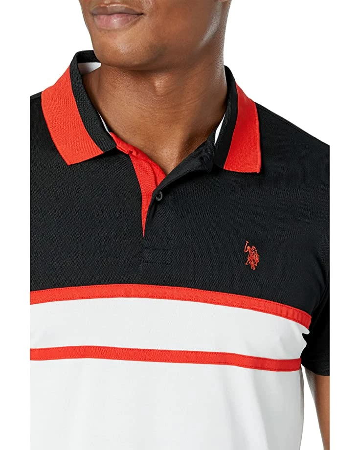 U.S. POLO ASSN. Shirts & Tops Short Sleeve Color-Block Performance Knit Shirt 5 U.S. POLO ASSN. Shirts & Tops Short Sleeve Color-Block Performance Knit Shirt - Image 3