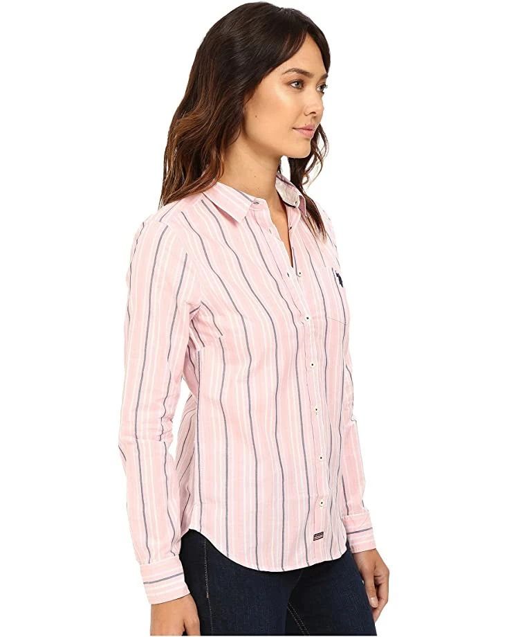 U.S. POLO ASSN. Shirts & Tops Casual Striped Blouse 6 U.S. POLO ASSN. Shirts & Tops Casual Striped Blouse - Image 4