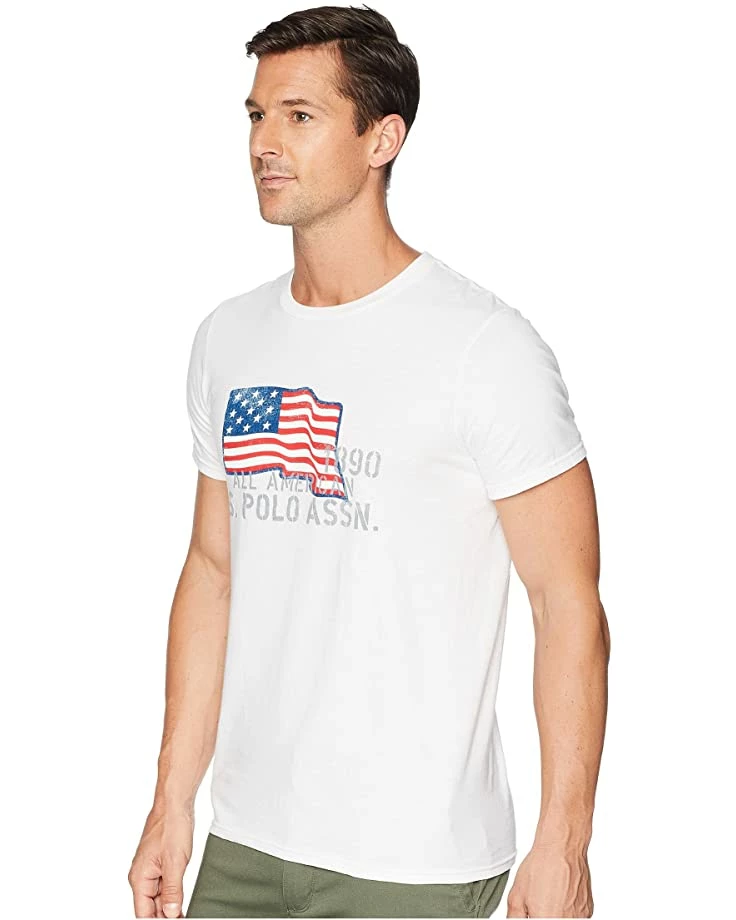 U.S. POLO ASSN. Shirts & Tops USPA Flag Chest Crew Tee 4 U.S. POLO ASSN. Shirts & Tops USPA Flag Chest Crew Tee - Image 2