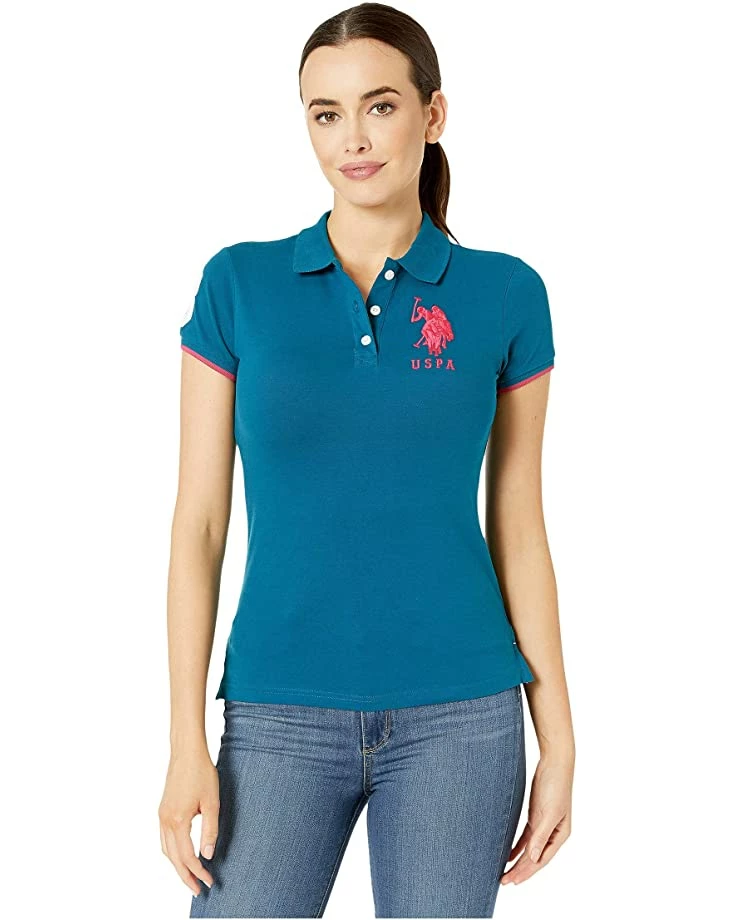 U.S. POLO ASSN. Shirts & Tops Contrast Patch Big Pony Polo Shirt 3 U.S. POLO ASSN. Shirts & Tops Contrast Patch Big Pony Polo Shirt